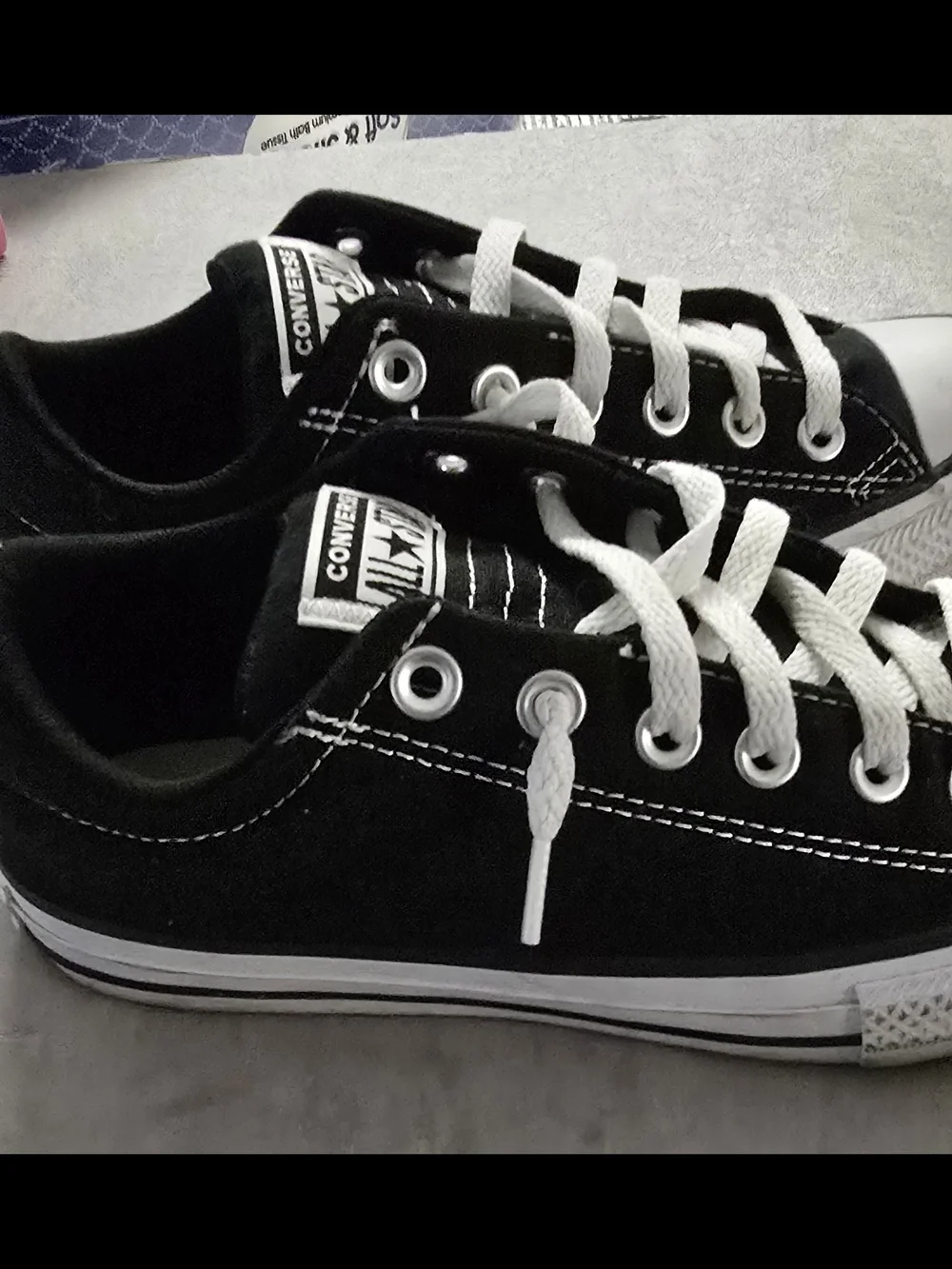 Converse Kids' All Star Low Top Sneakers - Black